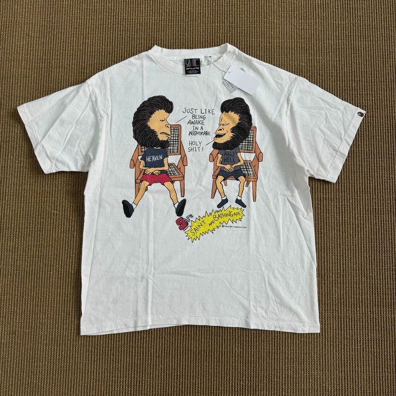 Saint Michael Saint Michael Apes jointly made old short sleeves in retro Size US XL / EU 56 / 4 - 1 Thumbnail
