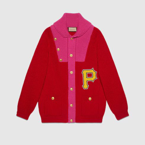 Gucci o1s1wg110225 Pirates Wool Cardigan in Multicolor Size US M / EU 48-50 / 2 - 1 Thumbnail