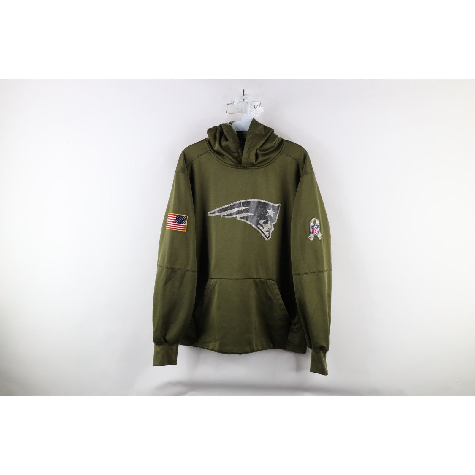 Nike Nike Salute To Service New England Patriots Football Hoodie Size US S / EU 44-46 / 1 - 1 Thumbnail