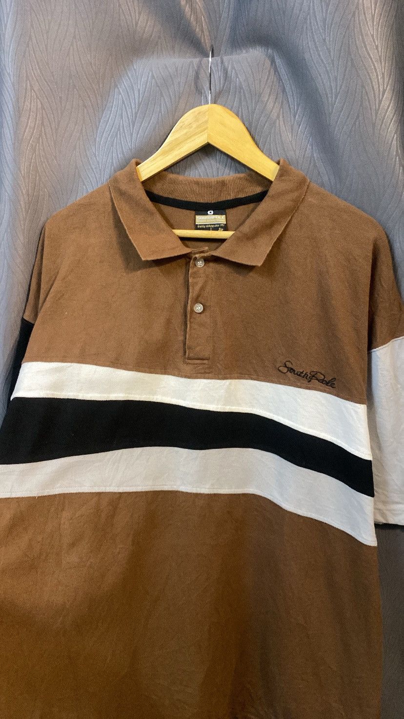 Southpole ‼️NEED GONE‼️CRAZY Y2K SOUTHPOLE CHOLO COLLAR TEE JAPAN XLARGE Size US XL / EU 56 / 4 - 2 Thumbnail