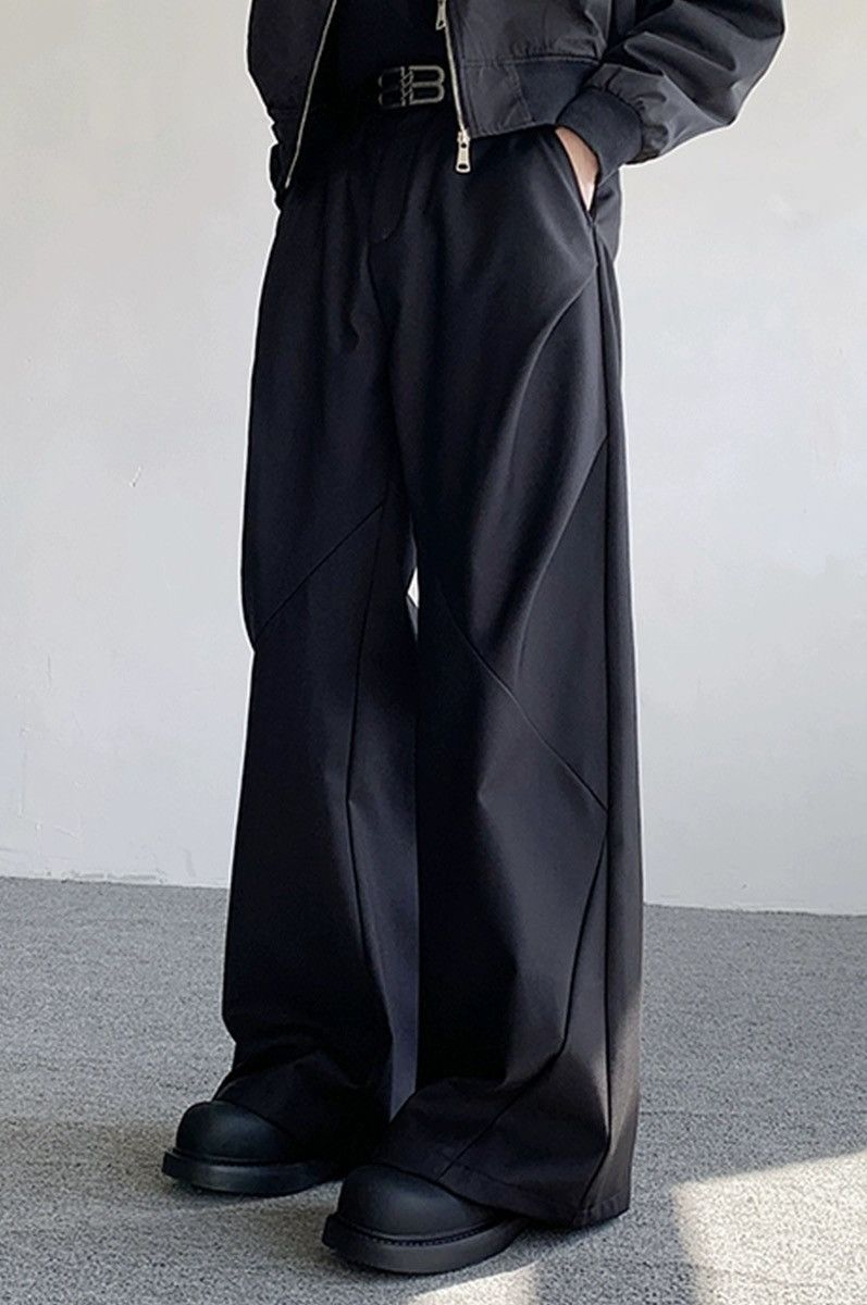 Japanese Brand × Vintage Cleanfit retro yuppie side pleated pants Size US 30 / EU 46 - 1 Thumbnail