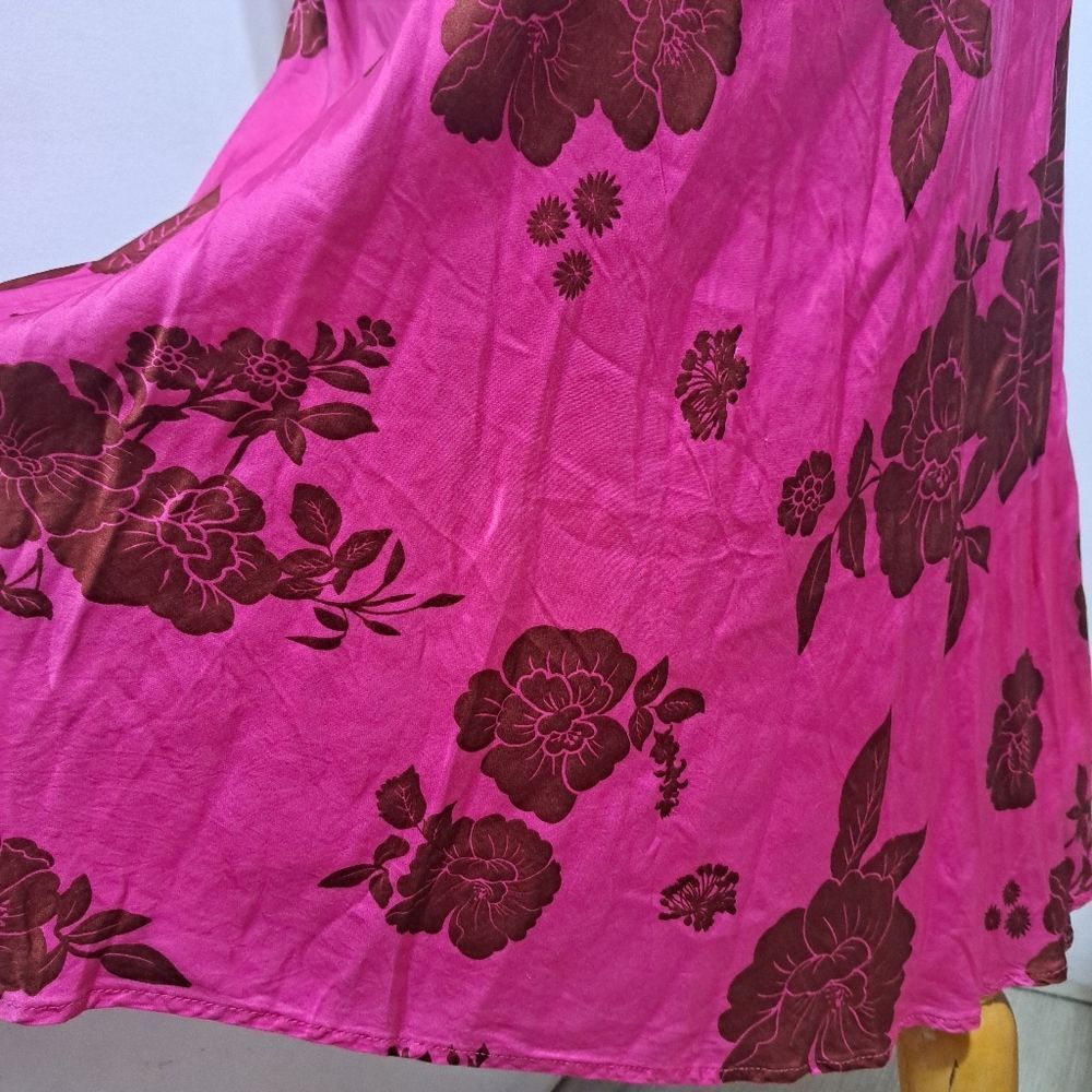 Zara Zara Floral Print Cowl Neck Feminine Glam Sleeveless Maxi Dr Size M / US 6-8 / IT 42-44 - 7 Thumbnail