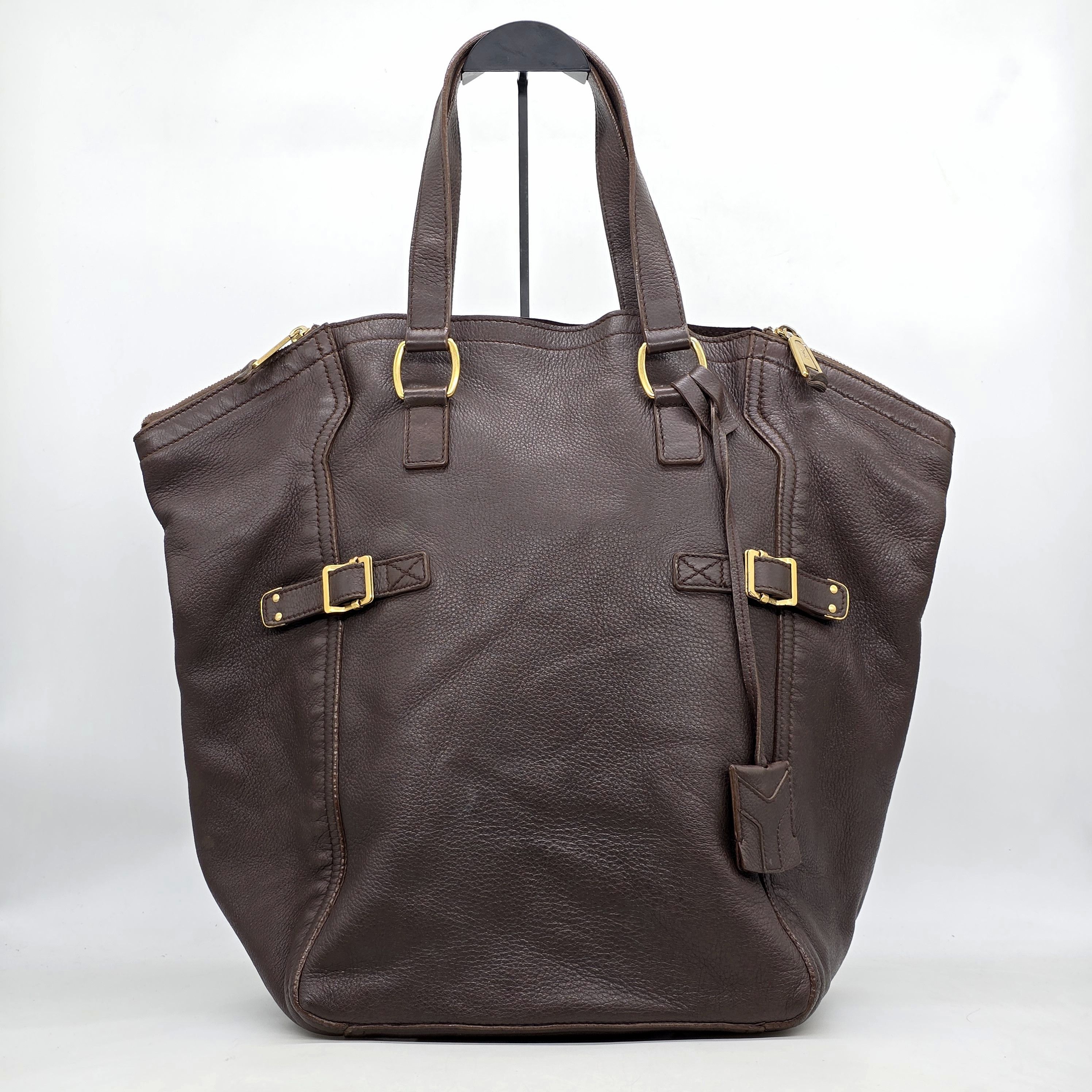 Saint Laurent Paris YSL Rive Gauche - Downtown Tote Bag - Large Size ONE SIZE - 2 Thumbnail
