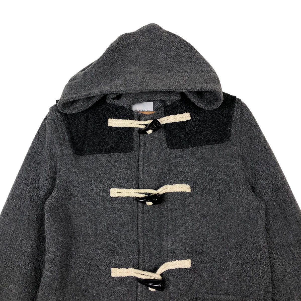 JW Anderson 🔥90’s Vintage Long Wool Duffle Jacket J.W.Anderson Japan Size US M / EU 48-50 / 2 - 2 Thumbnail