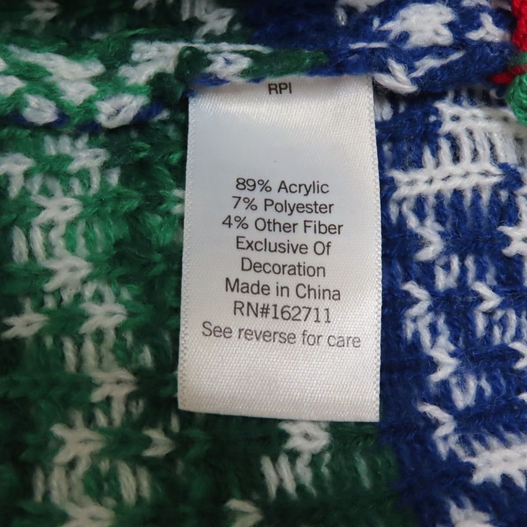 Vintage Mens Small Santa Claus Reindeer Christmas Knit Sweater Pullover Ugly Game Day Gift Boys Womens? Size US S / EU 44-46 / 1 - 7 Thumbnail