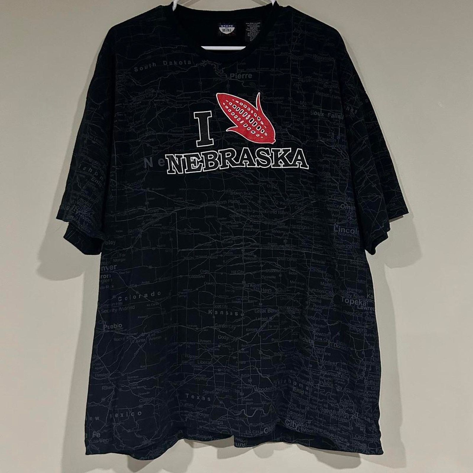 Other I Love Nebraska Corn AOP Map Shirt Size US XXL / EU 58 / 5 - 1 Thumbnail