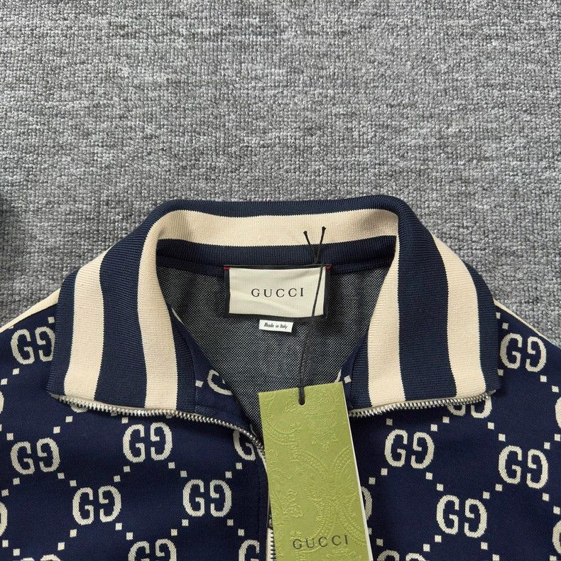 Gucci Gucci Blue full-print jacket 2503-Nextarrow Size US S / EU 44-46 / 1 - 2 Thumbnail