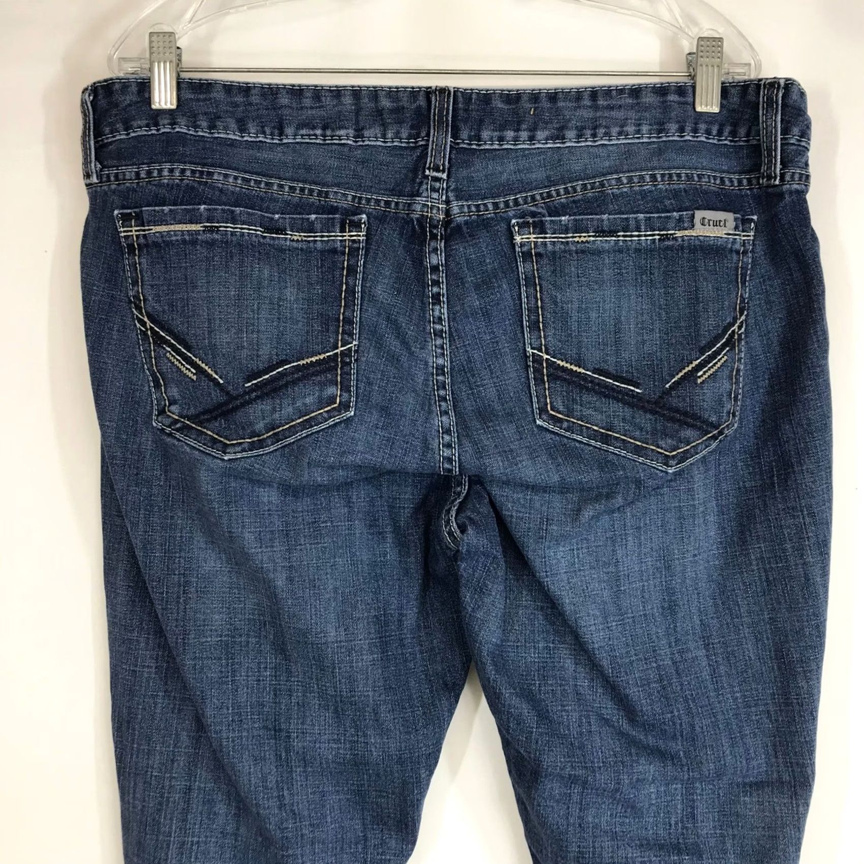 Denime Cruel Denim Abby Blue Distressed Ripped Jeans Women Size 33 Size 24" / US 00 / IT 34 - 5 Thumbnail