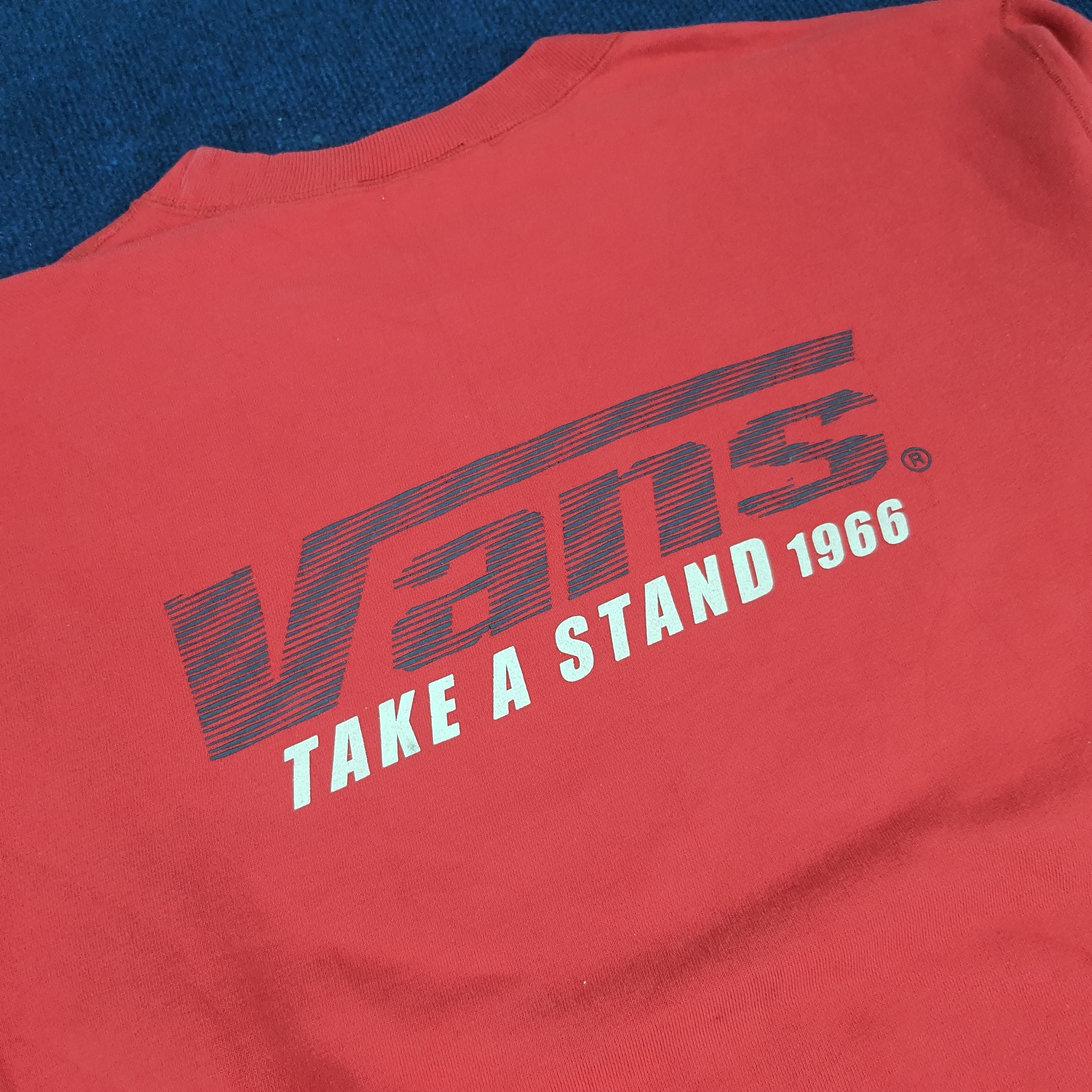 Vans × Vintage Vintage Vans Take A Stand 1966 Sweatshirts Size US L / EU 52-54 / 3 - 2 Thumbnail