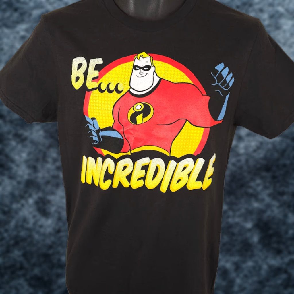 Disney **Incredible Incredibles 2 T-Shirt Black Mens Size Small Disney Pixar** User: **Black Incredibles 2 T-Shirt Mens Size Small Disney Pixar** Size US S / EU 44-46 / 1 - 1 Thumbnail