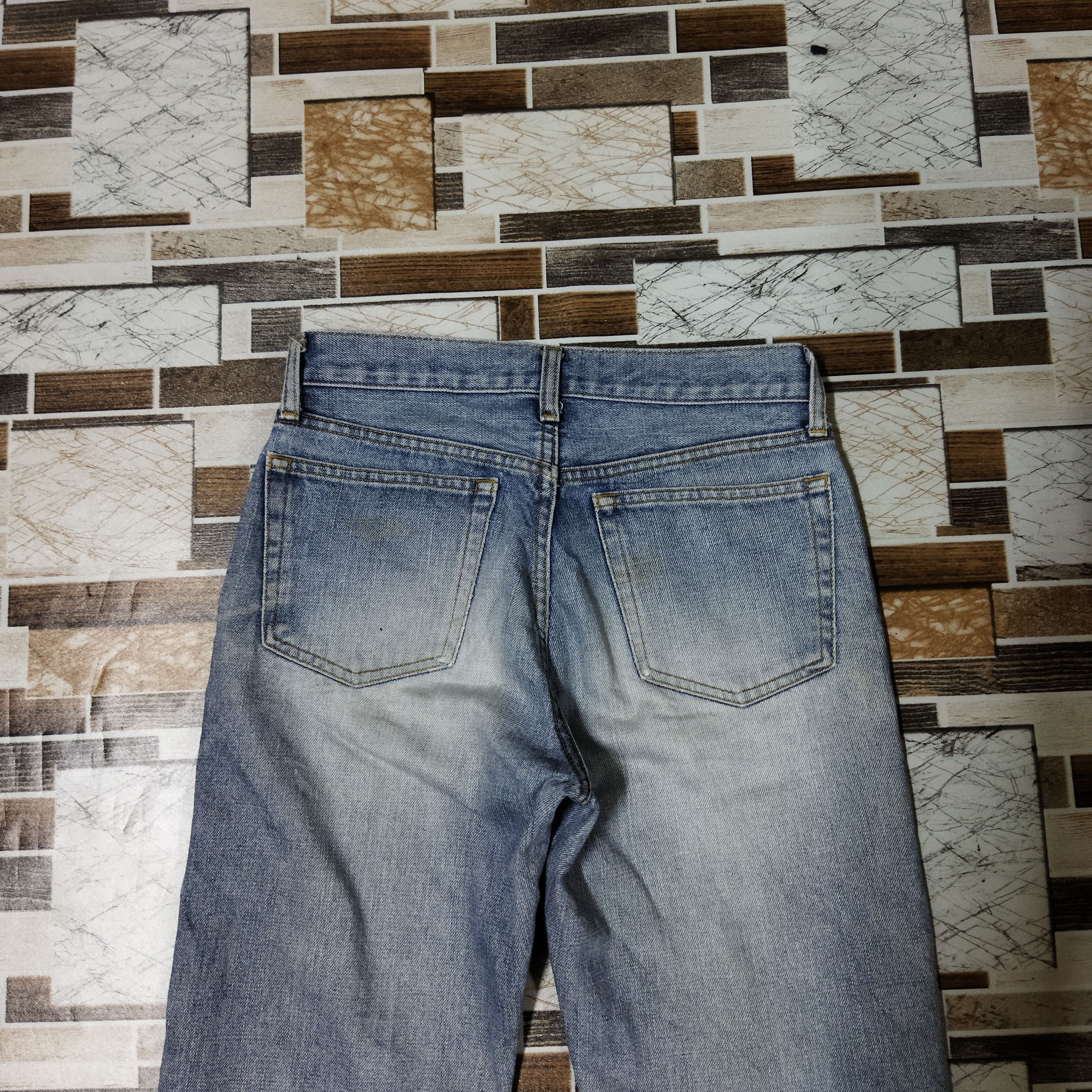 Japanese Brand × Vintage VINTAGE JAPANESE DISTRESSED LIGHT BLUE JEANS PANTS Size US 28 / EU 44 - 8 Thumbnail