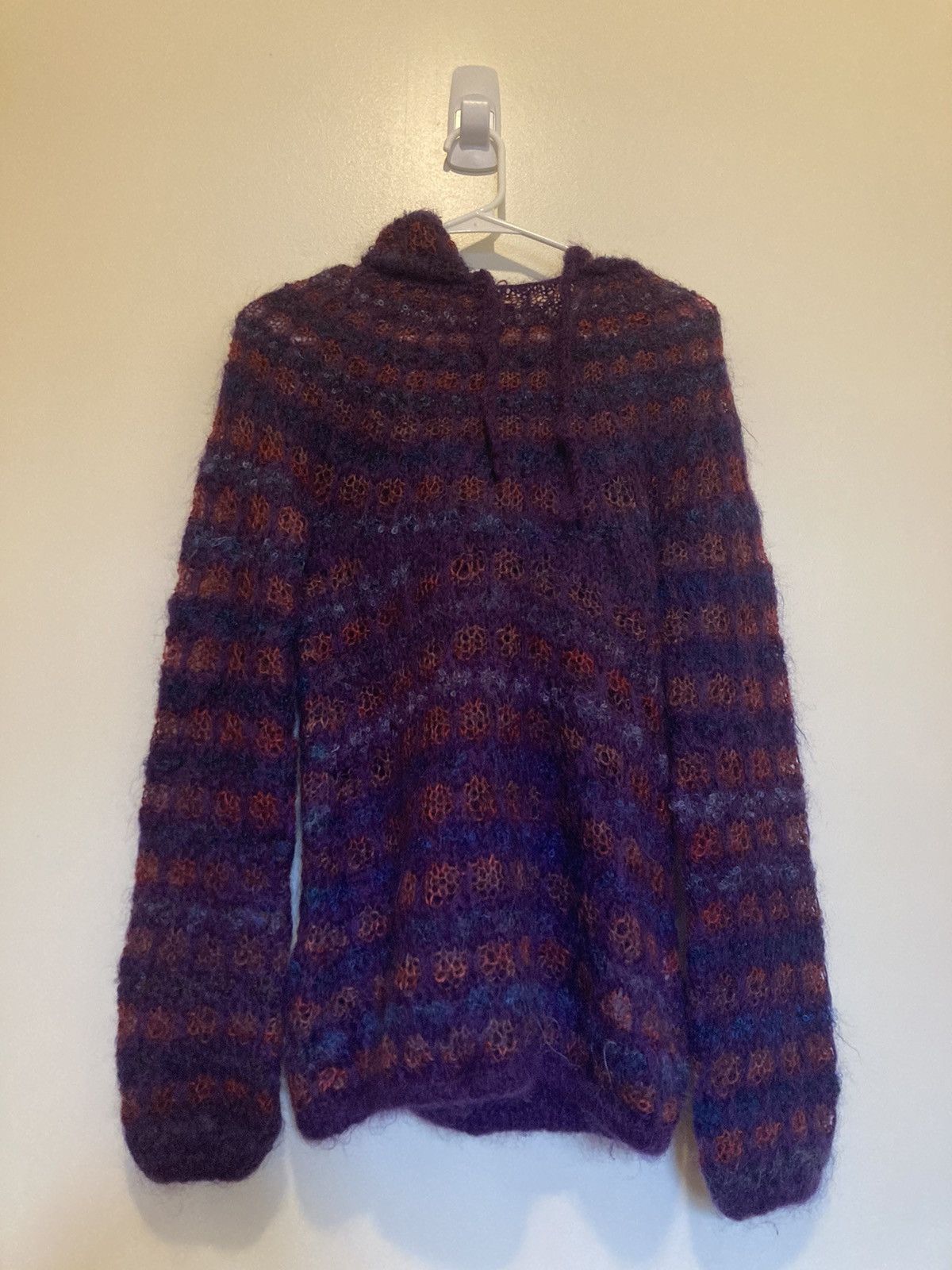 Junya Watanabe 2005 Mohair Knit Hoodie