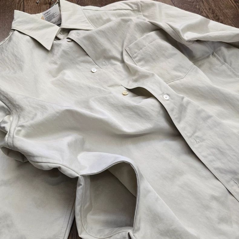 Acne Studios acne studios Beige shirt 2504-Nextarrow Size US S / EU 44-46 / 1 - 3 Thumbnail