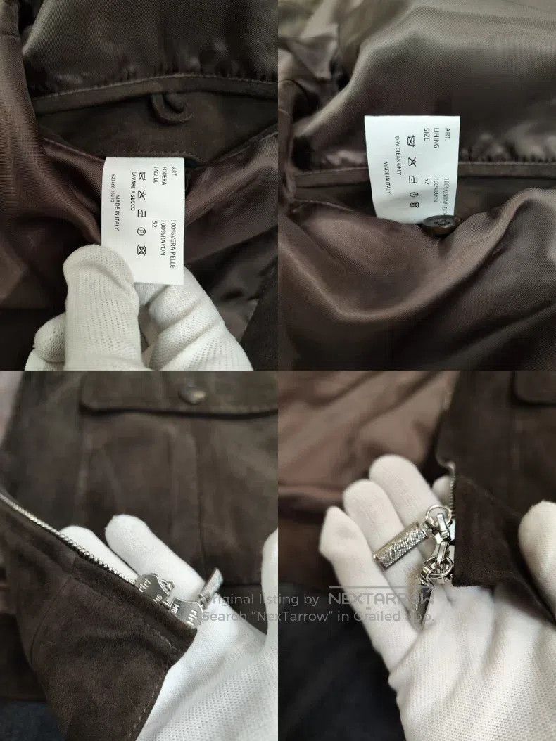Brioni Brioni Leather jacket Size US L / EU 52-54 / 3 - 9 Thumbnail