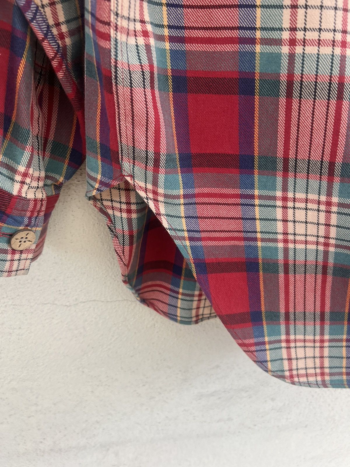 Nicole Club Vintage 90s Nicole Club For Men Plaid Tartan Flannel Shirt Size US L / EU 52-54 / 3 - 16 Thumbnail