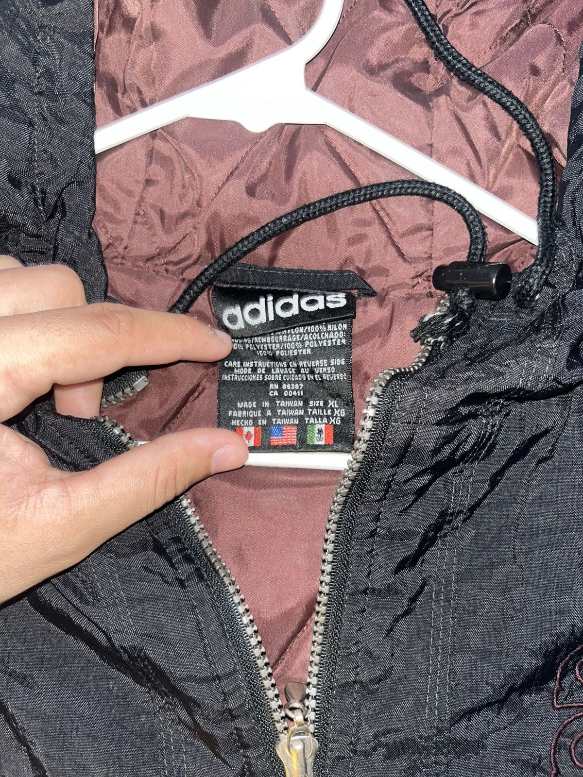 Adidas Vintage Adidas Puffer Size US XL / EU 56 / 4 - 3 Thumbnail