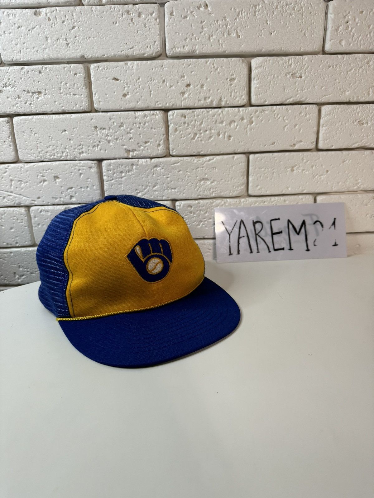 Vintage Milwaukee Brewers vintage cap hat Size ONE SIZE - 1 Thumbnail