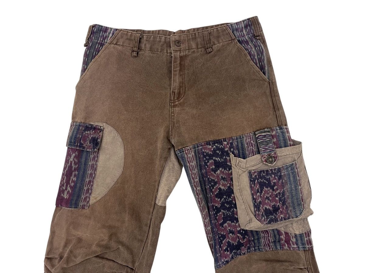 Designer × Japanese Brand Japanese brand patch work design cargo pants Size US 34 / EU 50 - 4 Thumbnail