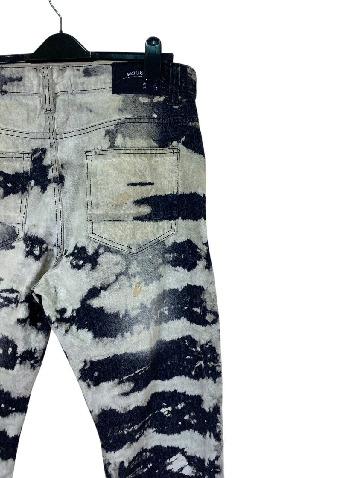 If Six Was Nine × Japanese Brand Japanese Brand Mousai Distressed Patchwork Camo Pants Size US 38 / EU 54 - 10 Thumbnail