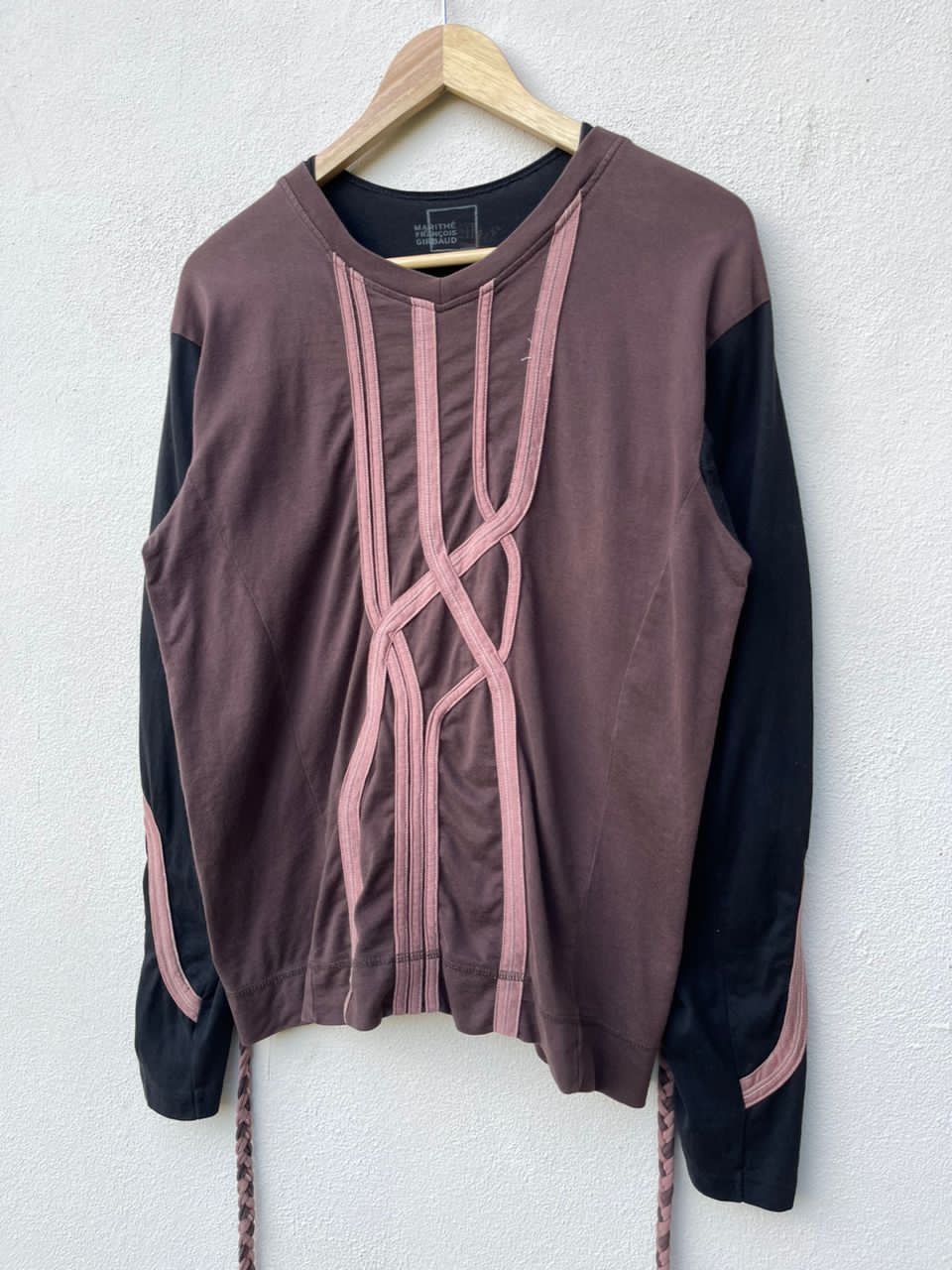 Japanese Brand Marithe Francois Girbaud Design Longsleeve Tee Size M / US 6-8 / IT 42-44 - 6 Thumbnail