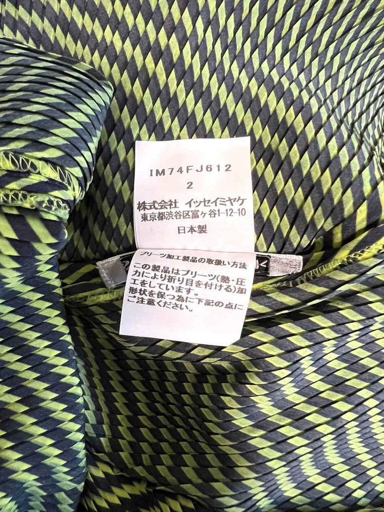 Issey Miyake Issey Miyake size:2 Multicolored pleated top Size XS / US 0-2 / IT 36-38 - 3 Thumbnail