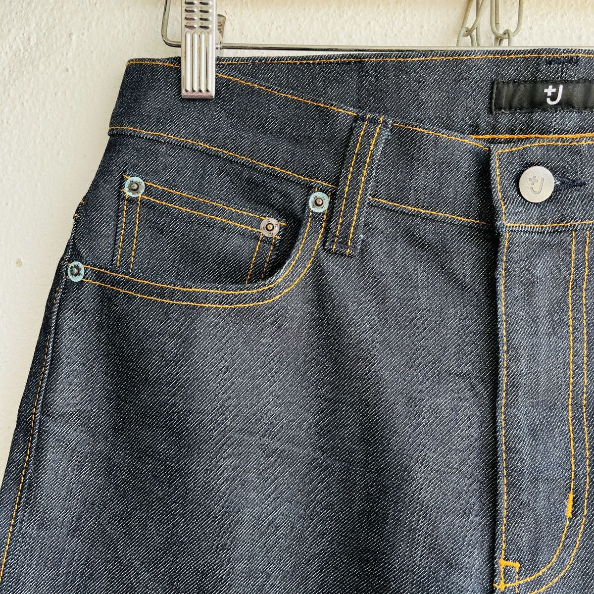 Raf Simons Grails Jil Sander Raf Simons Black Redline Selvedge Jeans Size US 31 - 7 Thumbnail