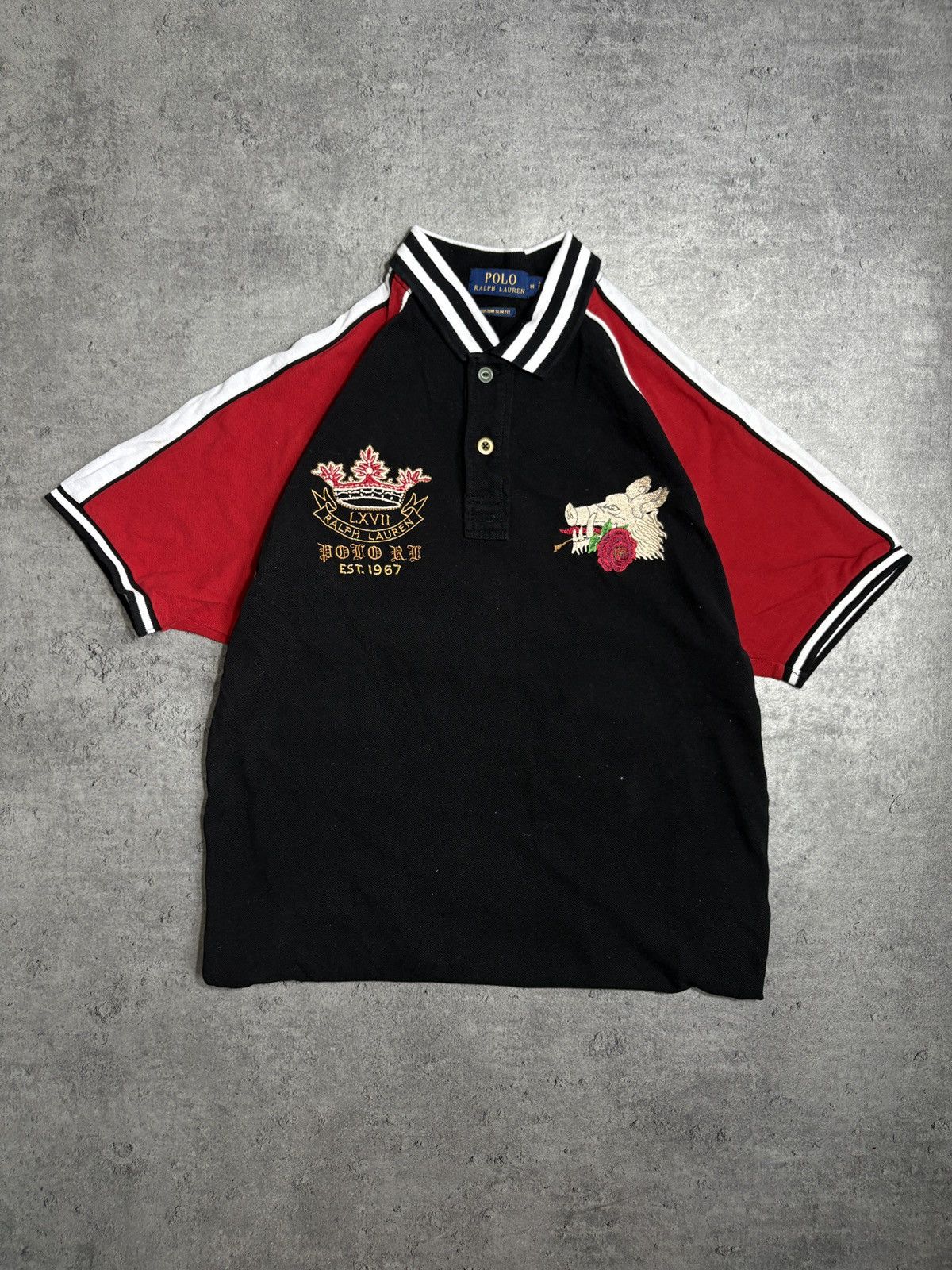 Polo Ralph Lauren Rare Polo Ralph Lauren Shirt Embroidered Chinese vintage Size US M / EU 48-50 / 2 - 2 Thumbnail