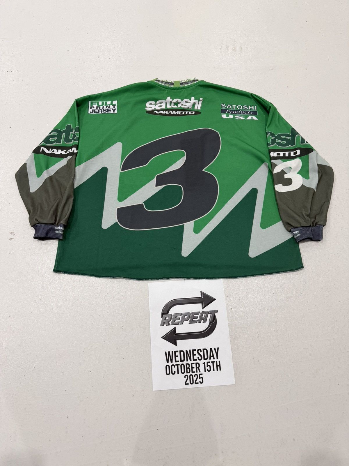 Satoshi Nakamoto Satoshsi Nakamoto Jersey ‘Speedway’ Size US M / EU 48-50 / 2 - 2 Thumbnail