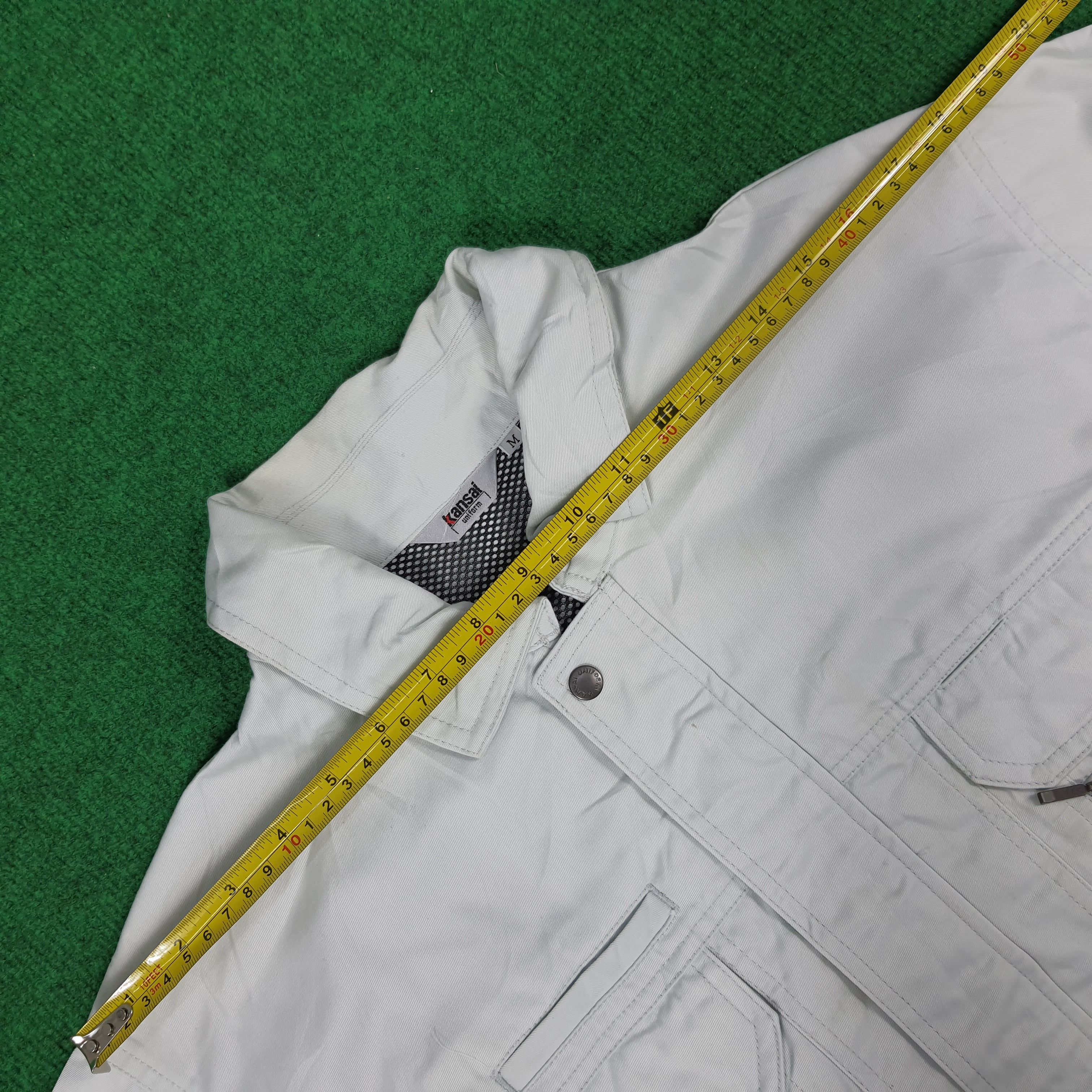 Japanese Brand × Vintage Vintage Custom Number Nine Logo Workwear Jacket Size US M / EU 48-50 / 2 - 7 Thumbnail