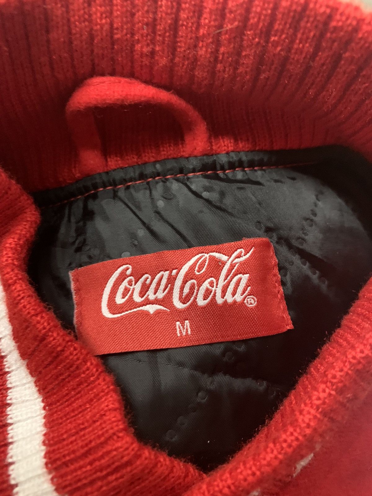 Vintage Coca Cola Big Logo Wool Varsity Bomber Jacket bape baseball Size US M / EU 48-50 / 2 - 8 Thumbnail