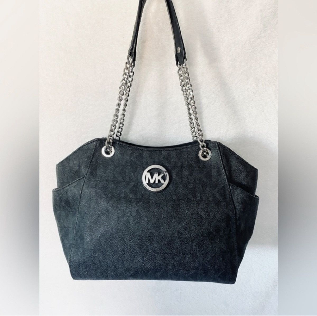Michael Kors MICHAEL KORS Jet Set Large Saffiano Chain Shoulder Tote Size ONE SIZE - 1 Thumbnail