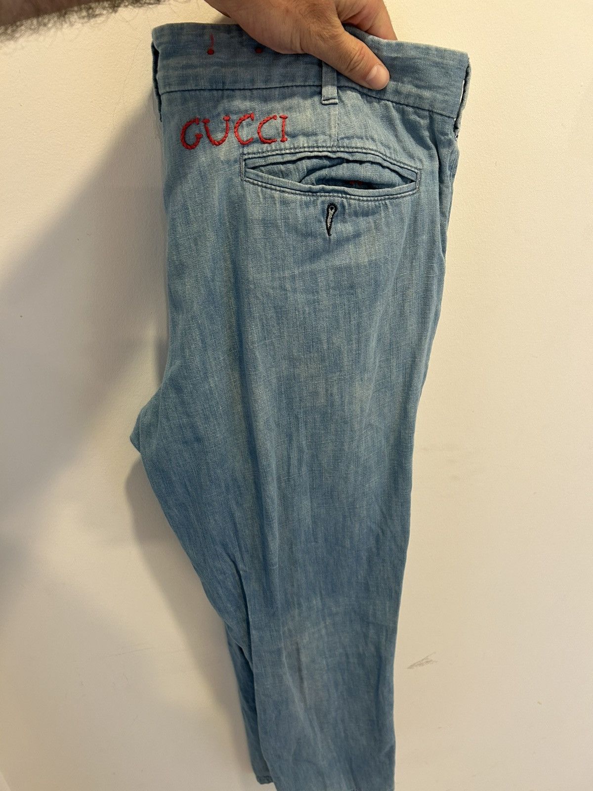 Gucci gucci denim Size US 36 / EU 52 - 1 Thumbnail