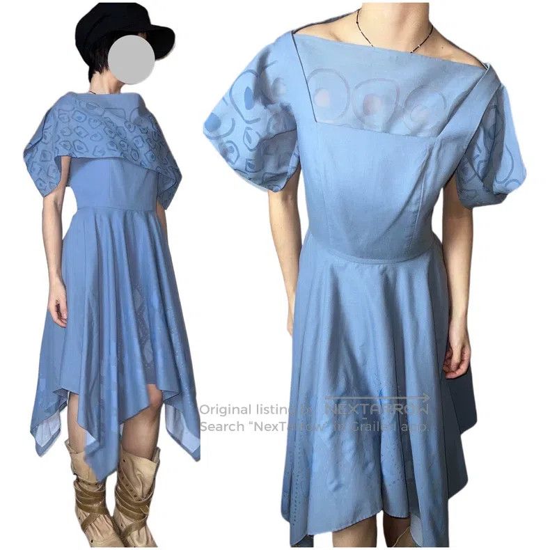 Vivienne Westwood Vivienne Westwood Mist blue asymmetric hem dress set Size M / US 6-8 / IT 42-44 - 1 Thumbnail