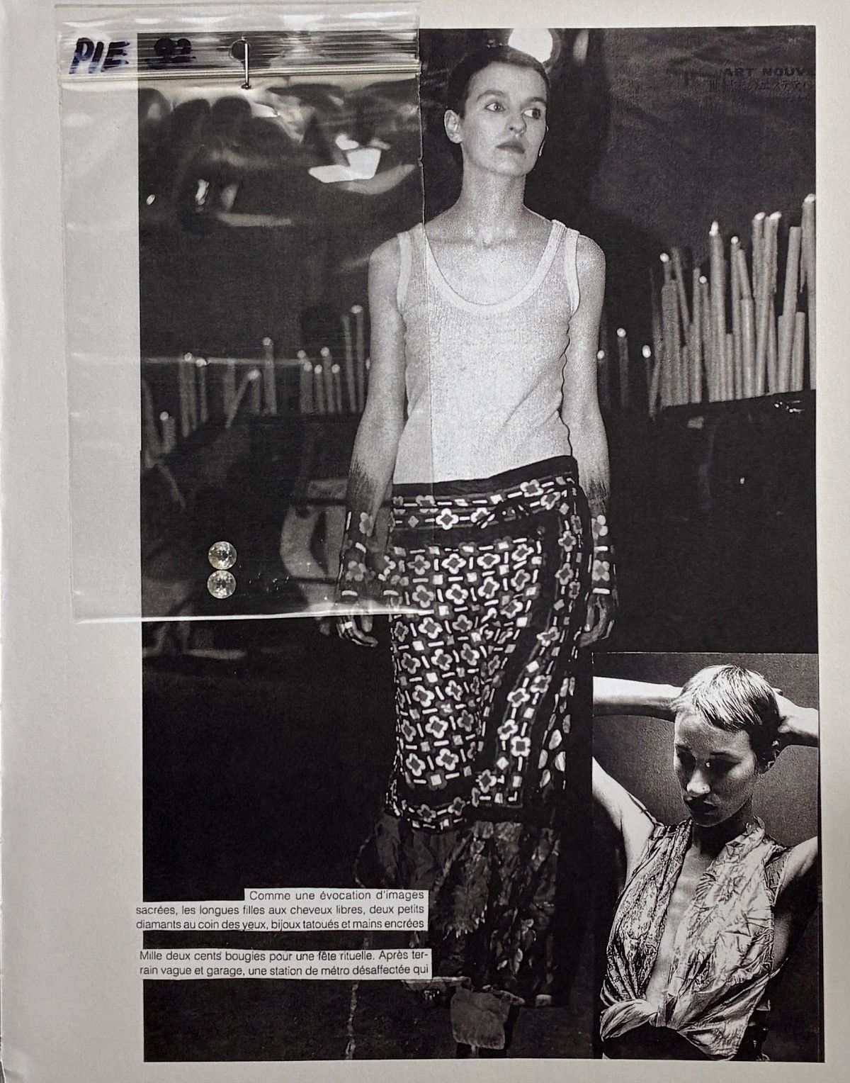 Maison Margiela Maison Margiela Archive Fashion photo framed 9x12 Size ONE SIZE - 2 Thumbnail