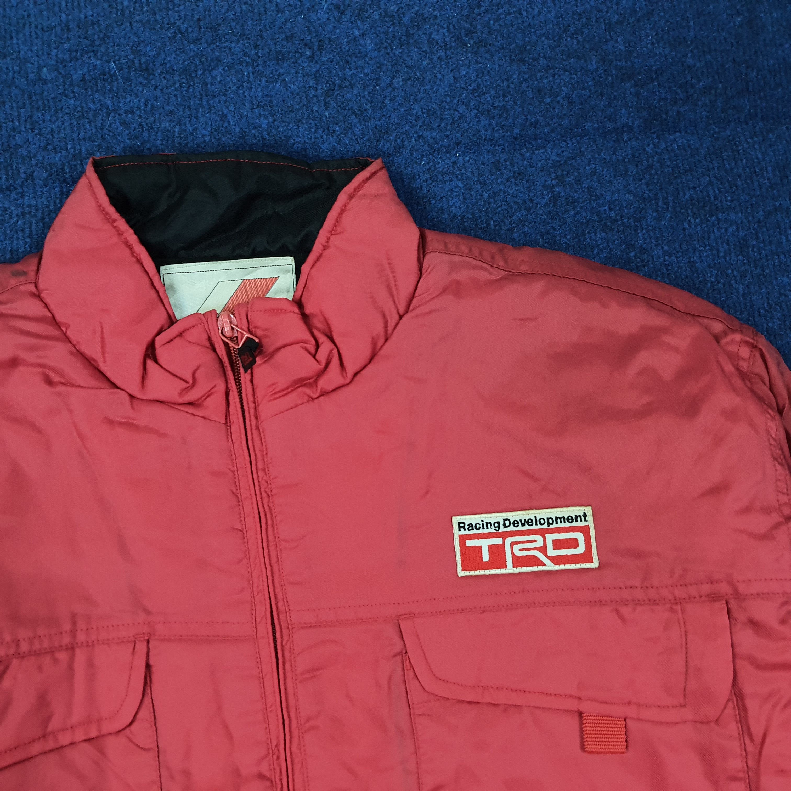 Japanese Brand Vintage TRD Motor Sports Wear Jacket C262N15 Size US XL / EU 56 / 4 - 4 Thumbnail