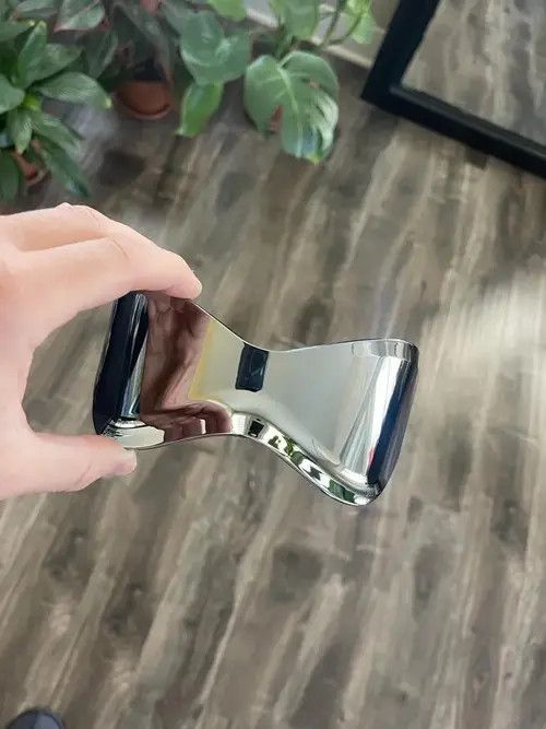 Electric Visual Silver Color Oversized Punk Y2K Sunglasses Goggle styles Size ONE SIZE - 3 Thumbnail