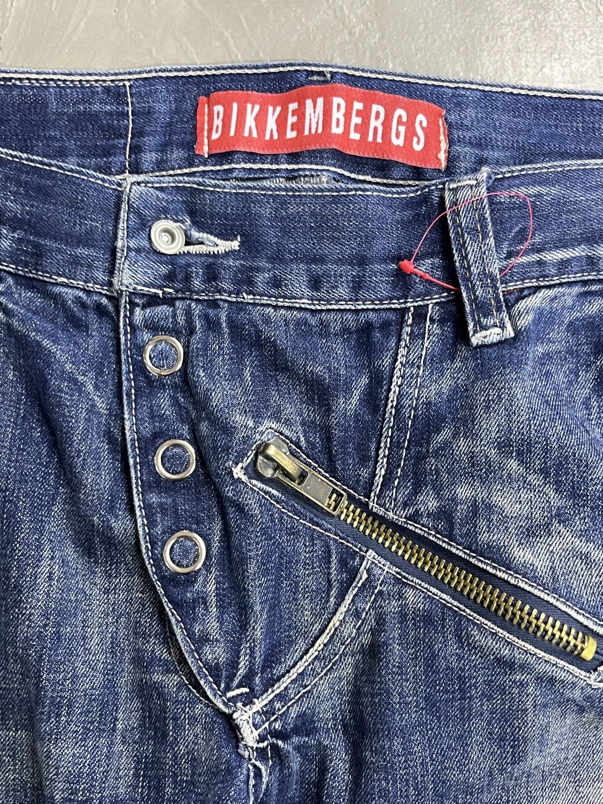 Dirk Bikkembergs Dirk Bikkembergs Vintage Denim LGB style Tactical Pants Size US 34 / EU 50 - 4 Thumbnail
