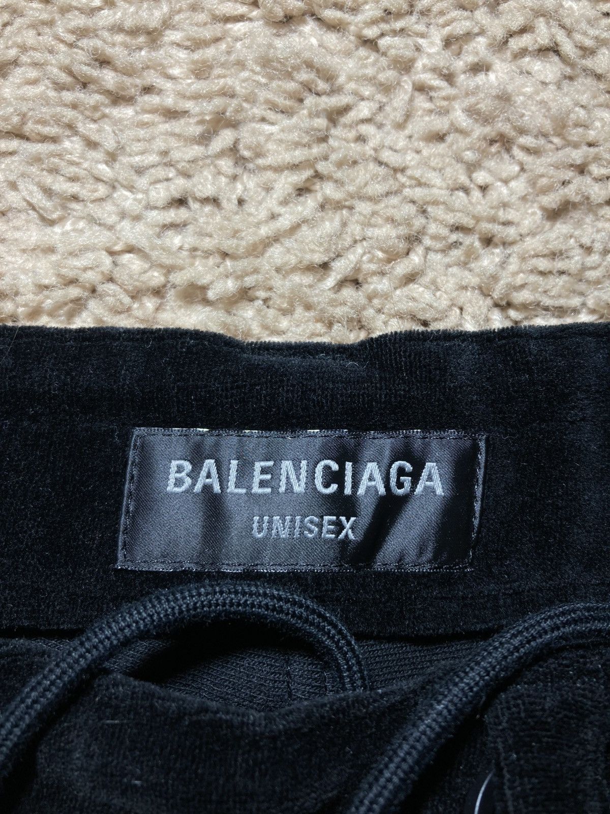Balenciaga New 2022 Balenciaga Velvet Wide Leg Sweats Jean Velour Demna Size US 32 / EU 48 - 3 Thumbnail