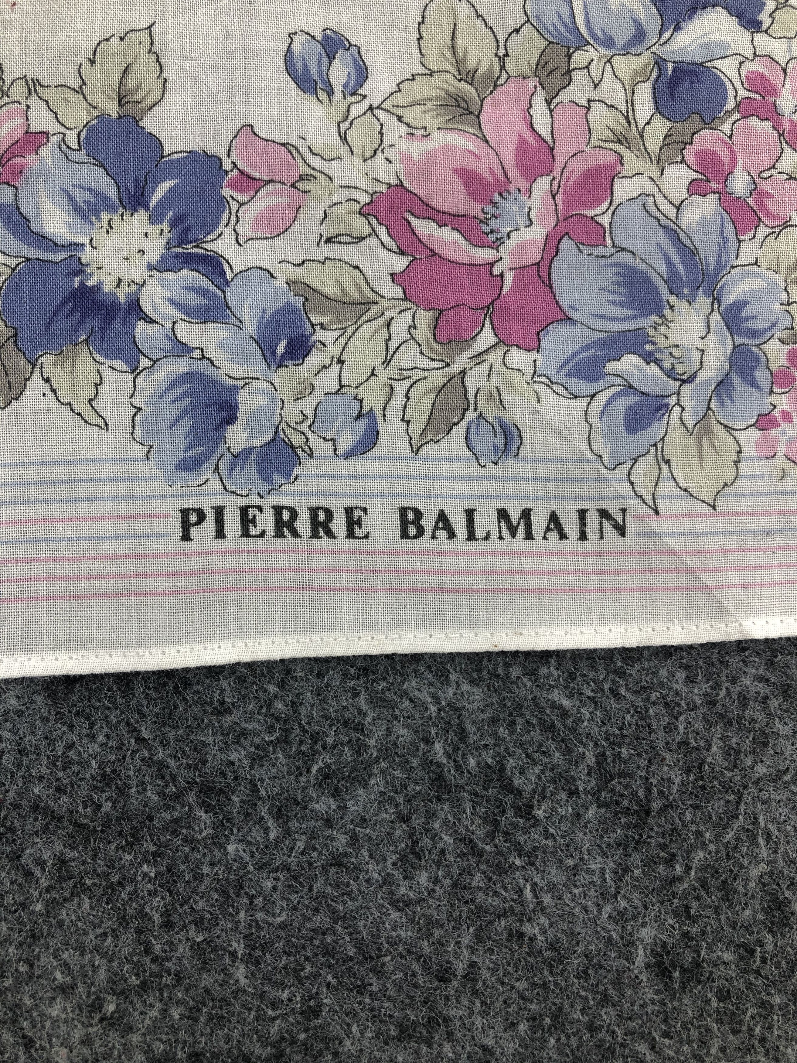 Pierre Balmain × Vintage Pierre Balmain Handkerchief / Bandana / Neckerchief Size ONE SIZE - 5 Thumbnail