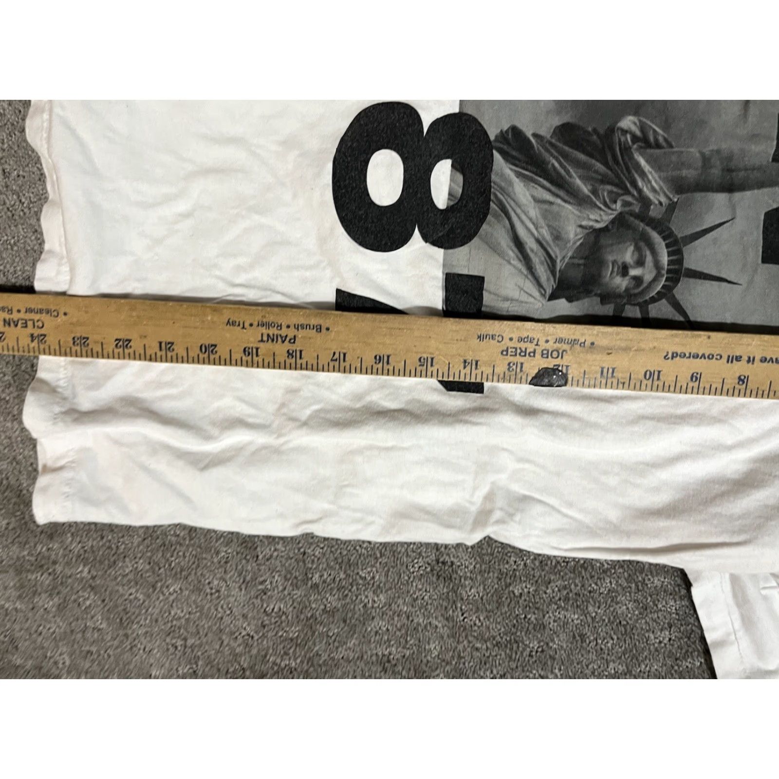 Aeropostale VINTAGE Aeropostale Shirt Mens S White NY Statue Of Liberty Graphic Tee 90s Concert Casual Boys Men Size US S / EU 44-46 / 1 - 5 Thumbnail