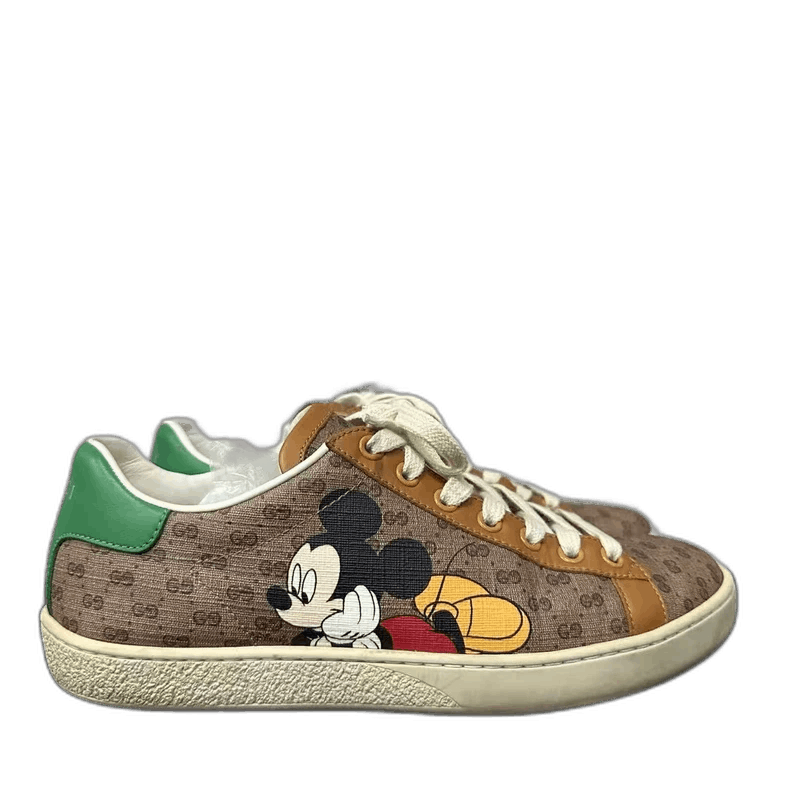 Gucci Gucci Mickey Mouse Sneakers Size 37-yf Size US 6.5 / EU 39-40 - 1 Thumbnail