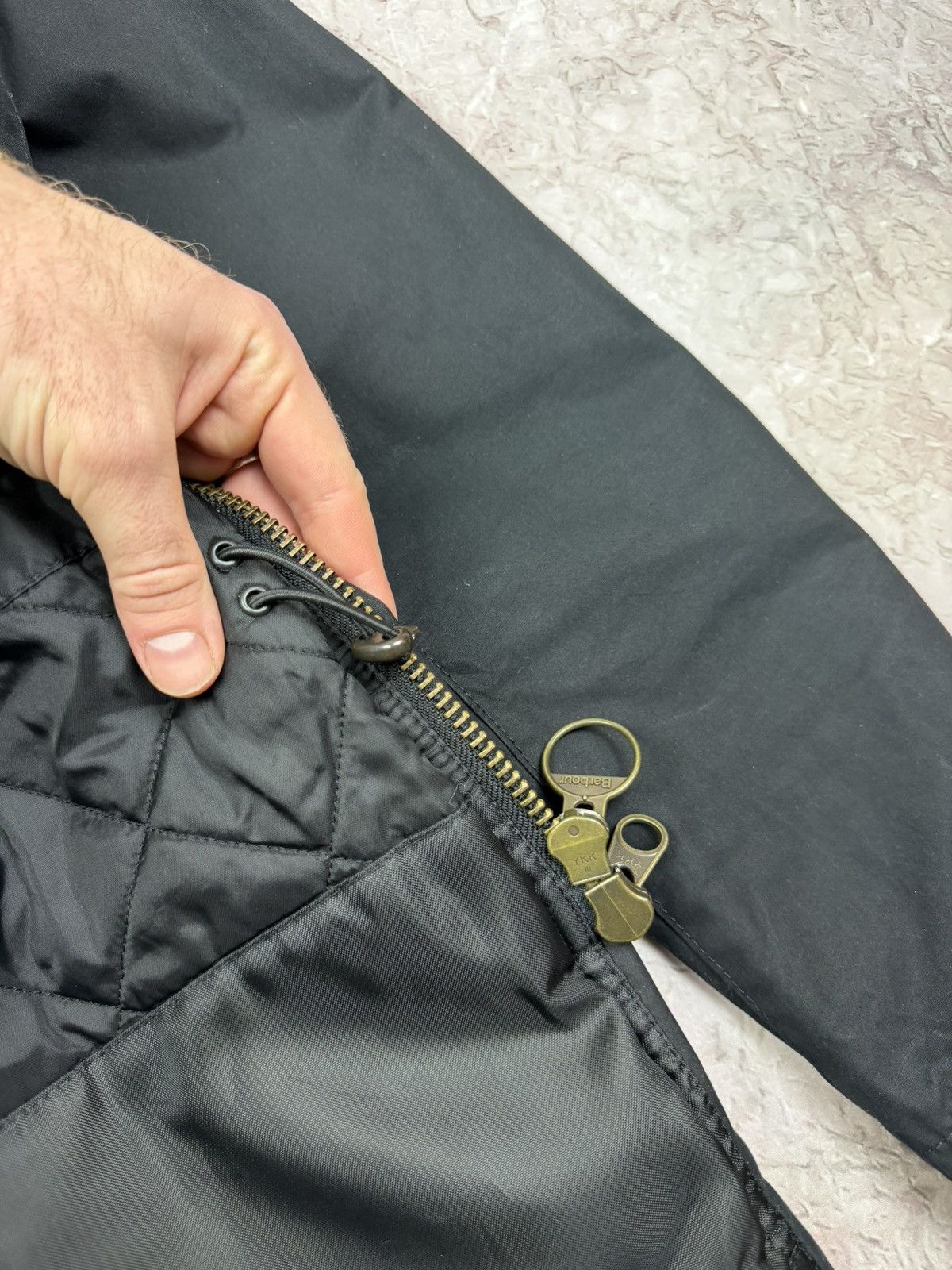 Barbour Barbour Retail Fog Parka Black Waxed Cotton Small Size US S / EU 44-46 / 1 - 9 Thumbnail