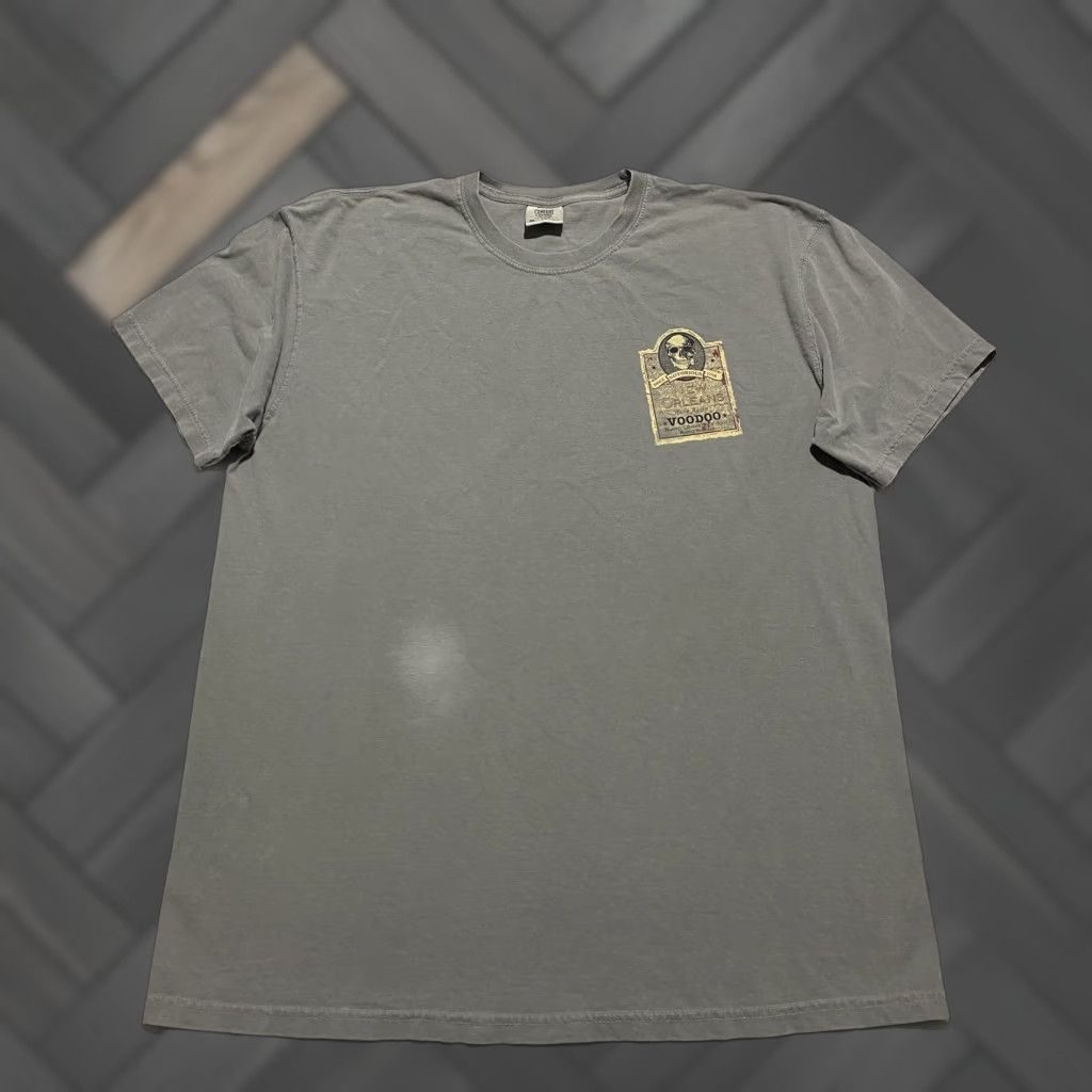 Comfort Colors Comfort Colors Shirt New Orleans Voodoo Skull Graphic Tee Cotton Gray XL Mens Size US XL / EU 56 / 4 - 1 Thumbnail
