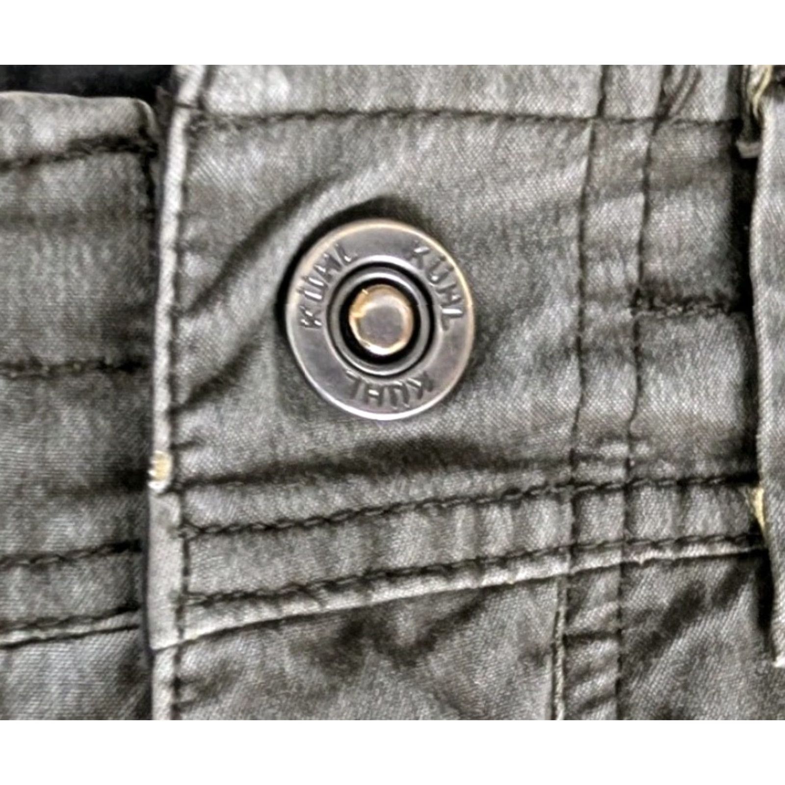 Olive Kuhl Men’s Revolvr Olive Green Chino Pants 31x26 Regular Straight 5-Pocket Logo Pocket Zipper Button Canvas Size US 31 - 5 Thumbnail