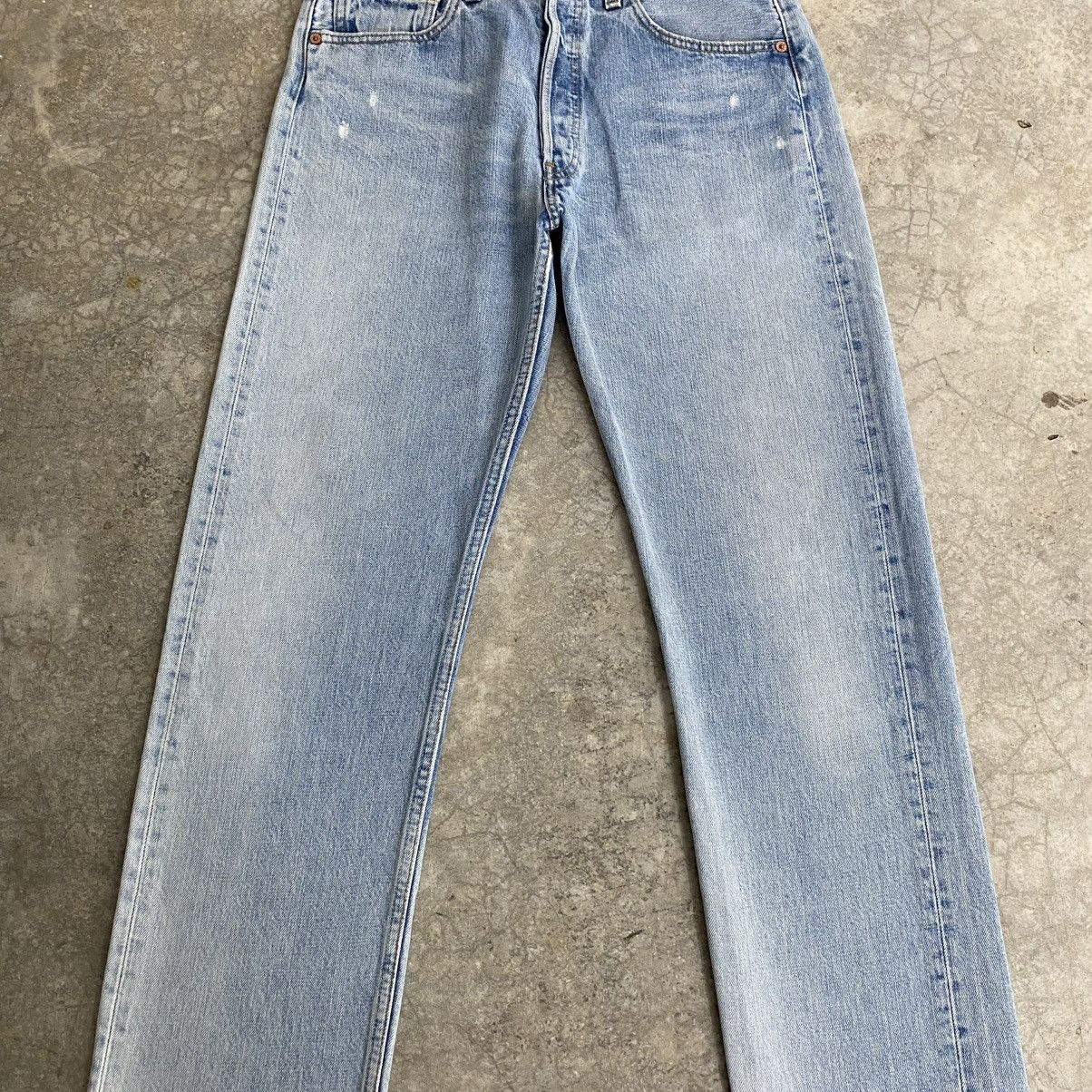 Levi's Vintage Late 90’s Levis 501 Faded Light Blue Jeans Size US 31 - 5 Thumbnail