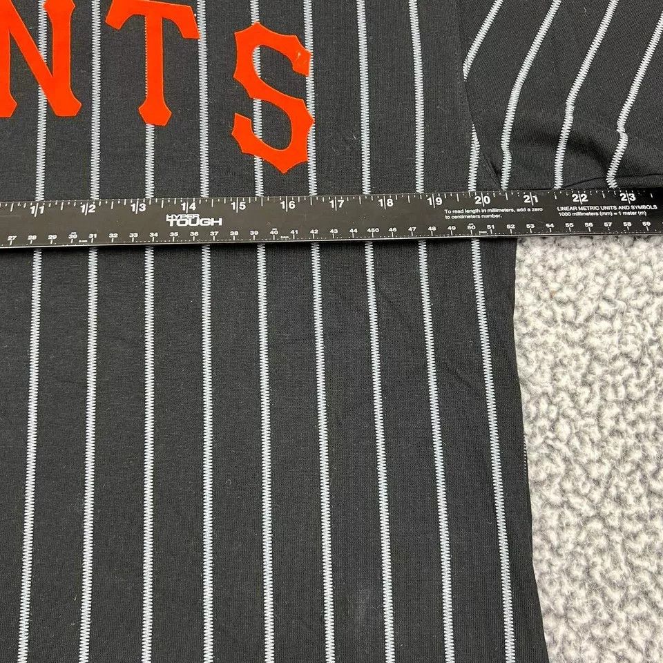 Mitchell & Ness San Francisco Giants Shirt Men L Pinstripes Crew Neck Cotton Size US L / EU 52-54 / 3 - 3 Thumbnail