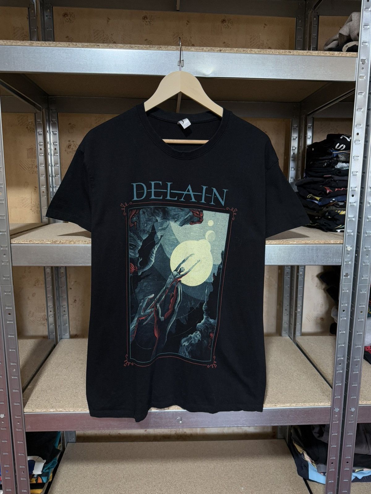 Band Tees × Vintage Vintage Delain Under The Hunter’s Moon 2019 T-Shirt Y2K Size US M / EU 48-50 / 2 - 1 Thumbnail