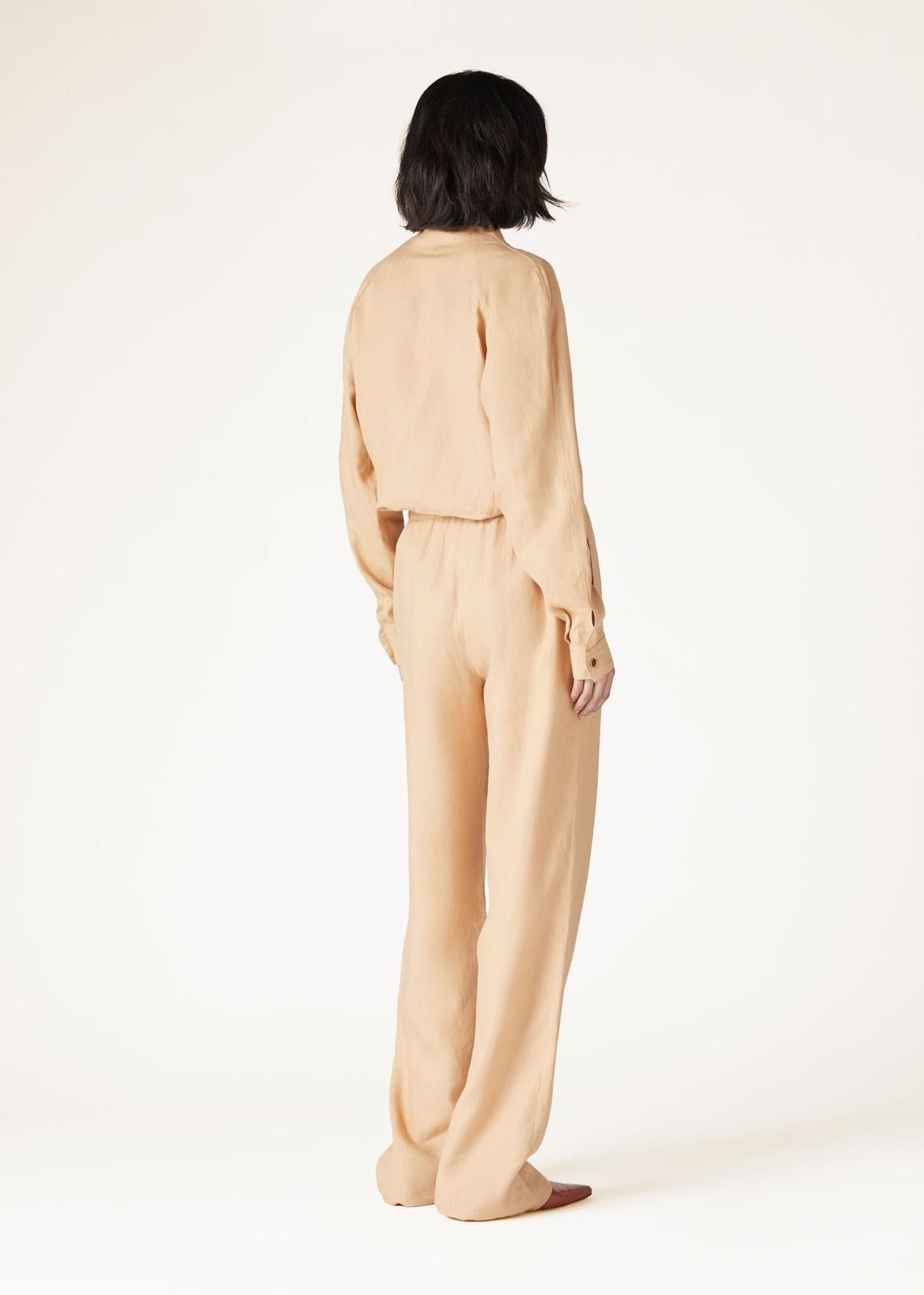 Loro Piana o1srvl11e0425 FAN8466 Helios Pant in Beige Size 26" / US 2 / IT 38 - 2 Thumbnail