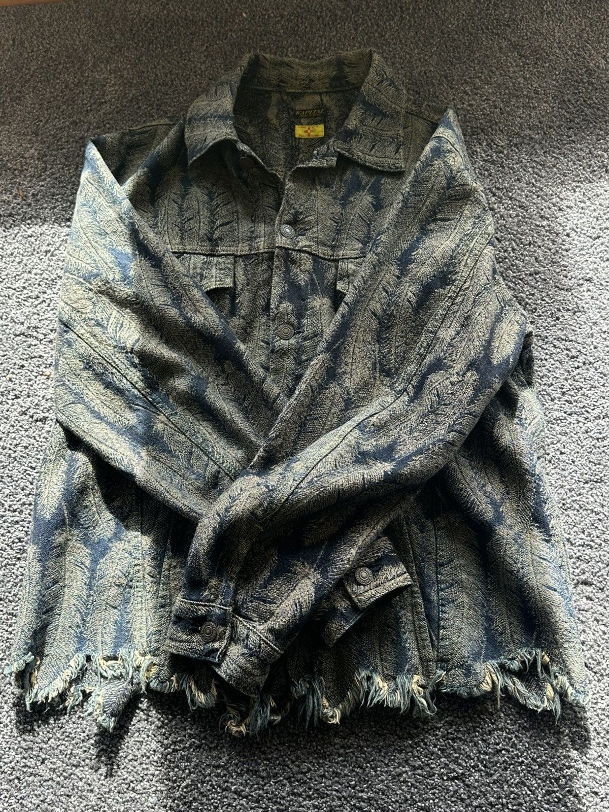 Kapital Kapital Feather Denim Jacket Buttoned Size 3 (Medium) Size US M / EU 48-50 / 2 - 1 Thumbnail