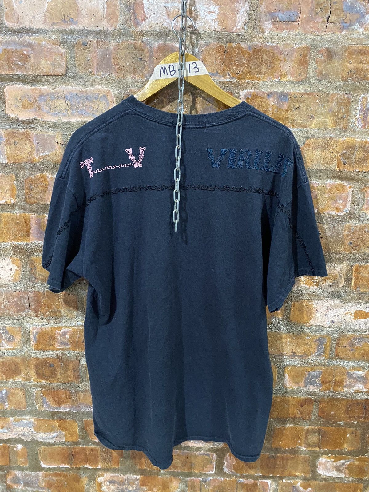 TOGA VIRILIS 2000s embroidered logo tee Size US XL / EU 56 / 4 - 4 Thumbnail